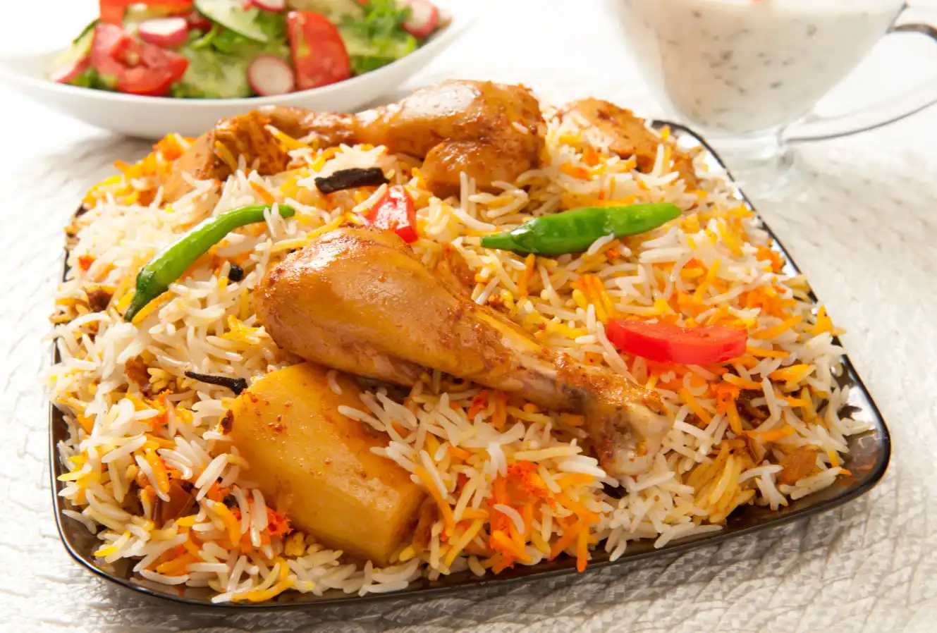 Chicken Biryani - Lahori Butt Karahi